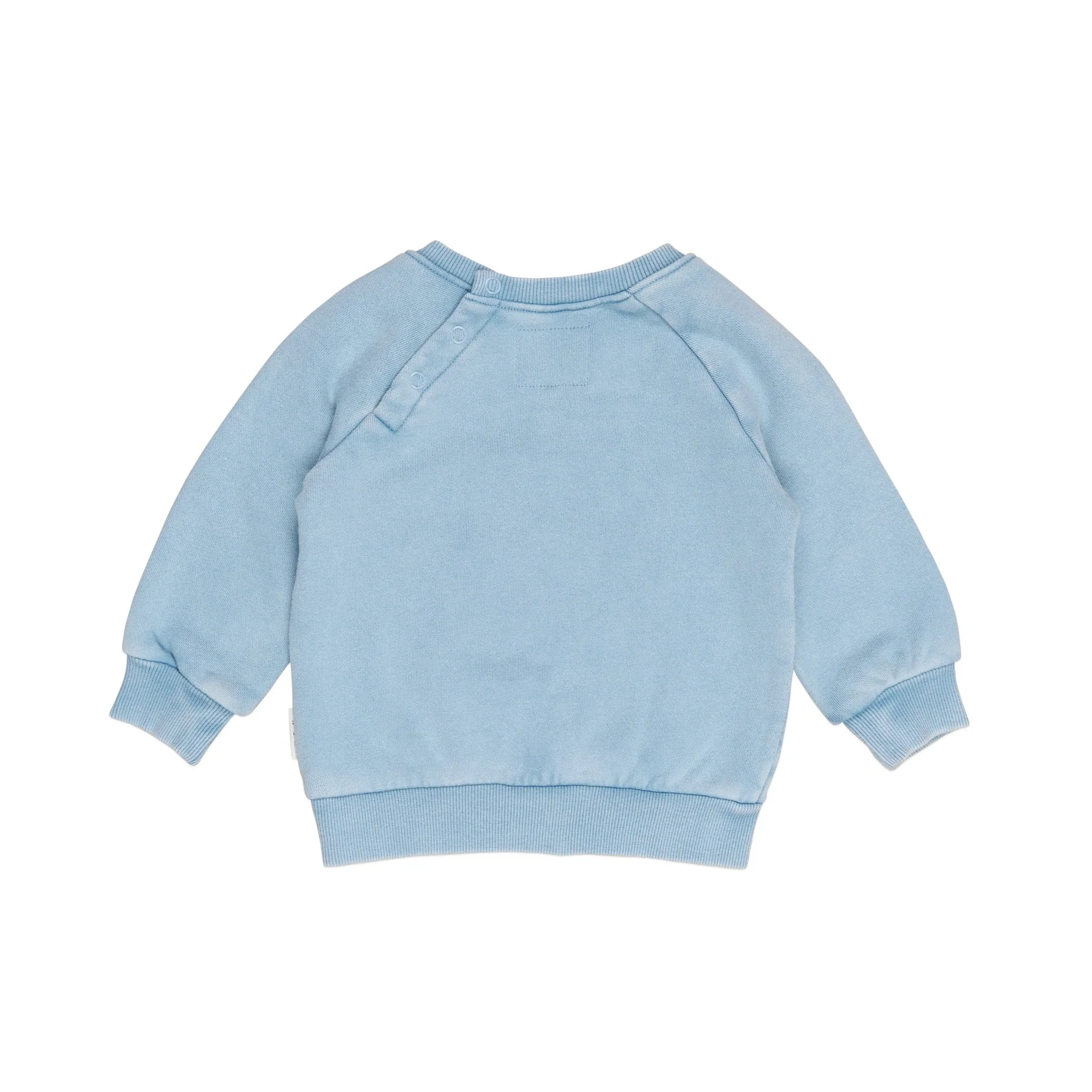 Scooter Monster Sweatshirt - Washed Blue - Image 5