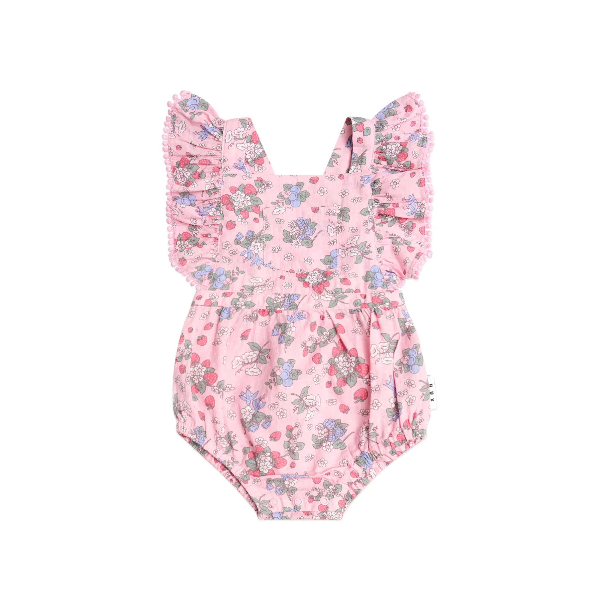 Huxbaby Strawberry Garden Playsuit