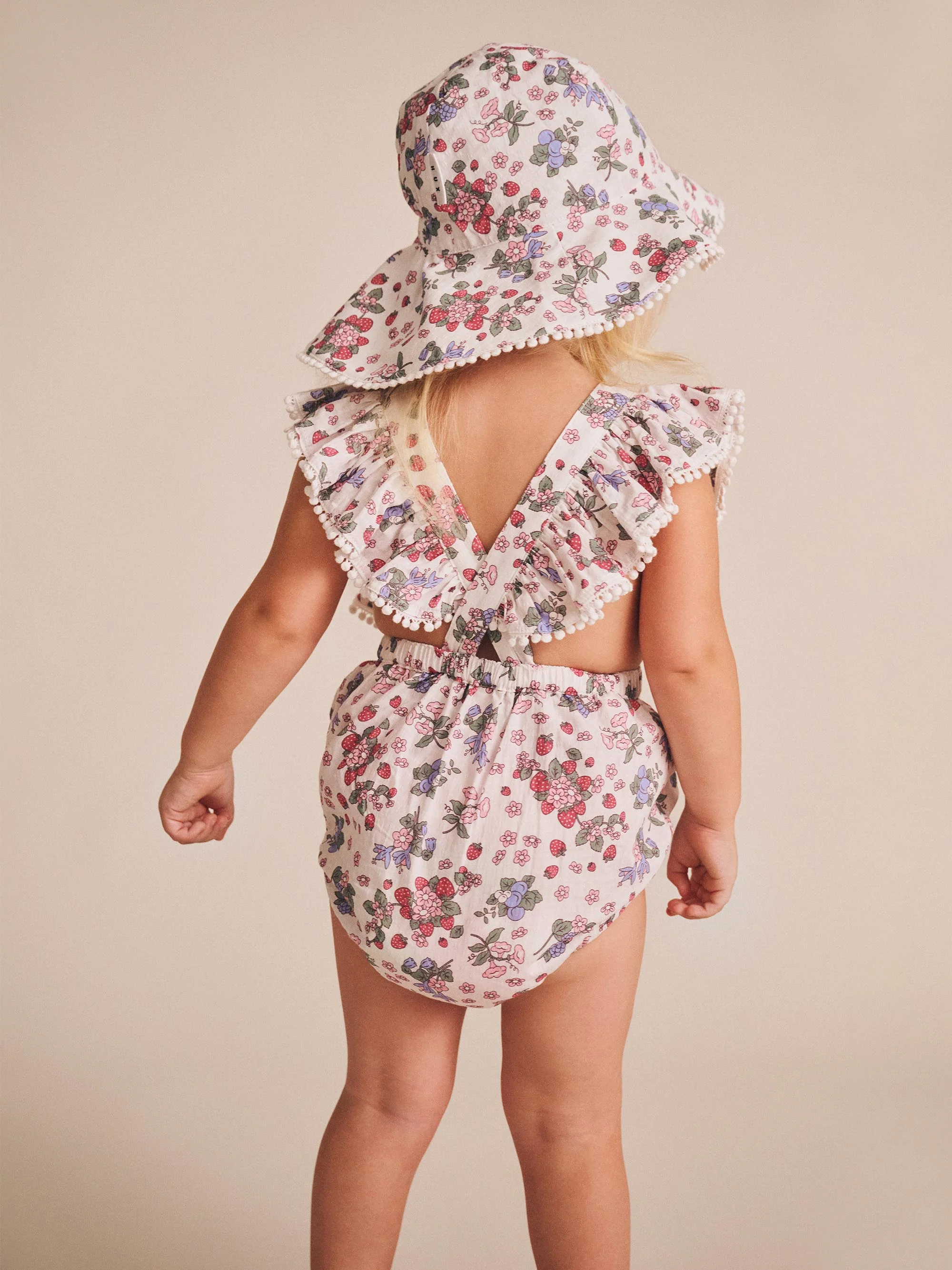 Huxbaby Strawberry Garden Sunhat - Image 4