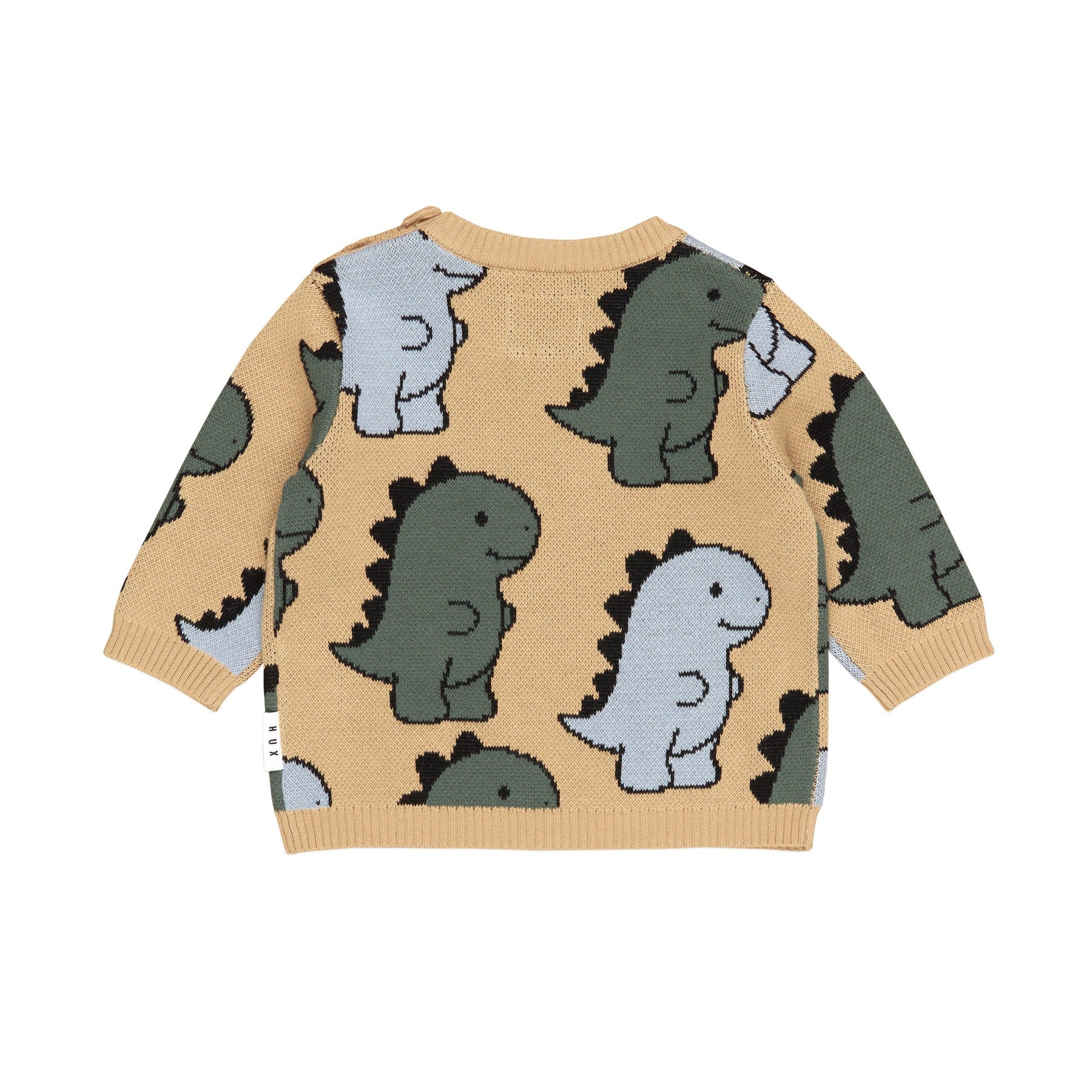 T-Rex Knit Jumper - Pebble - Image 3
