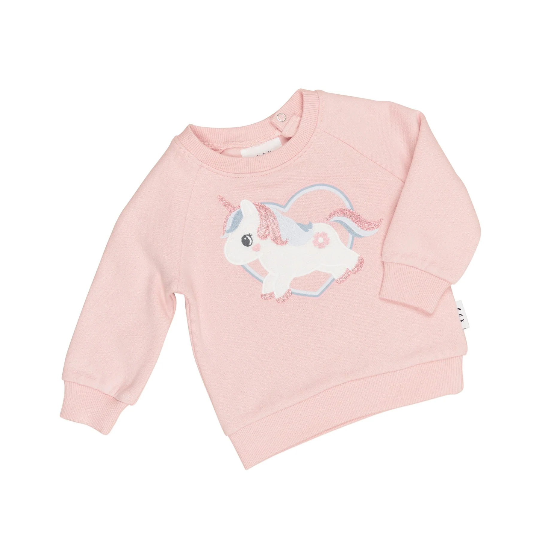 Unicorn Heart Sweatshirt - Pink Pearl - Image 5