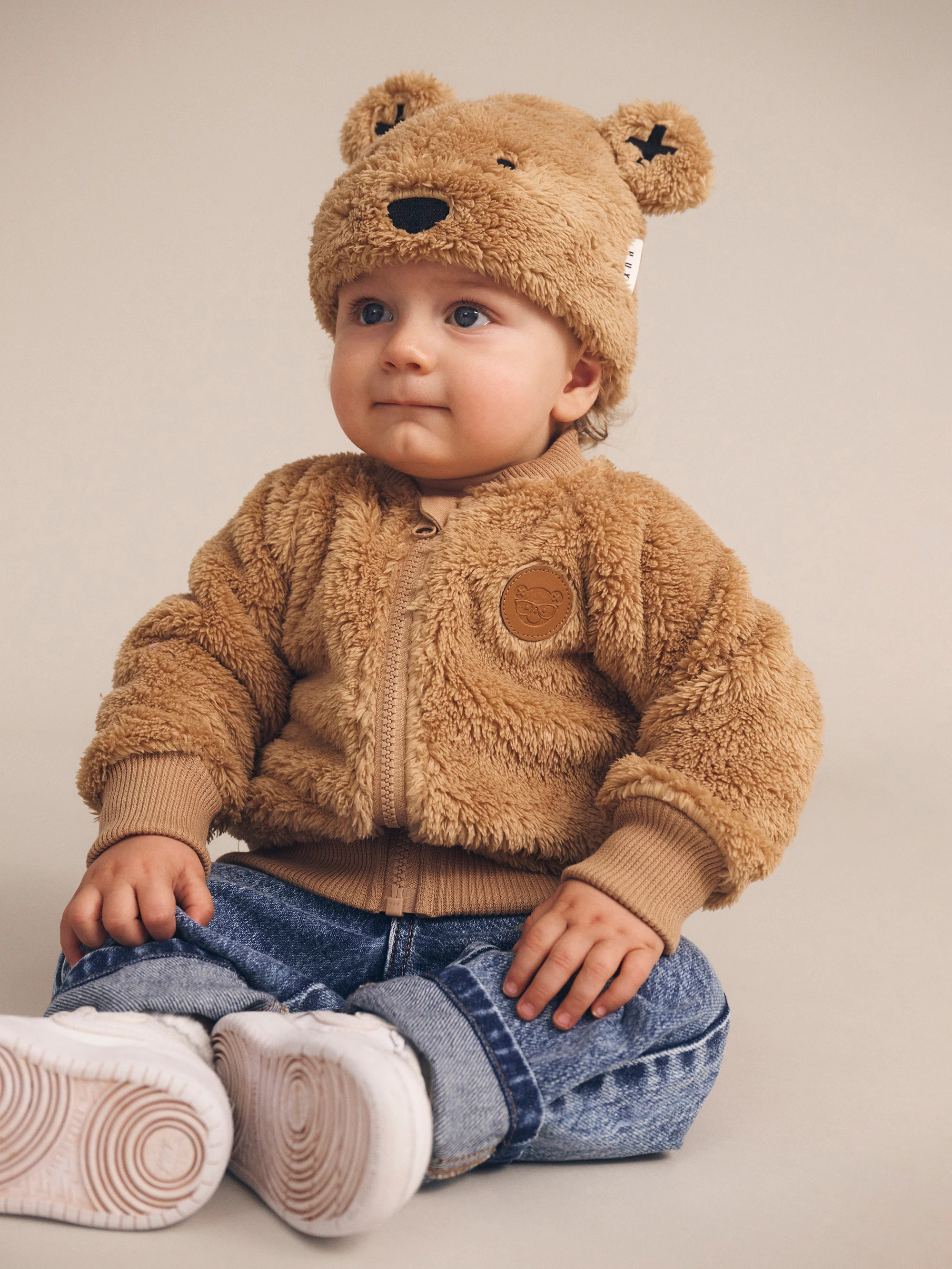 Huxbaby Varsity Hux Furry Jacket - Image 3