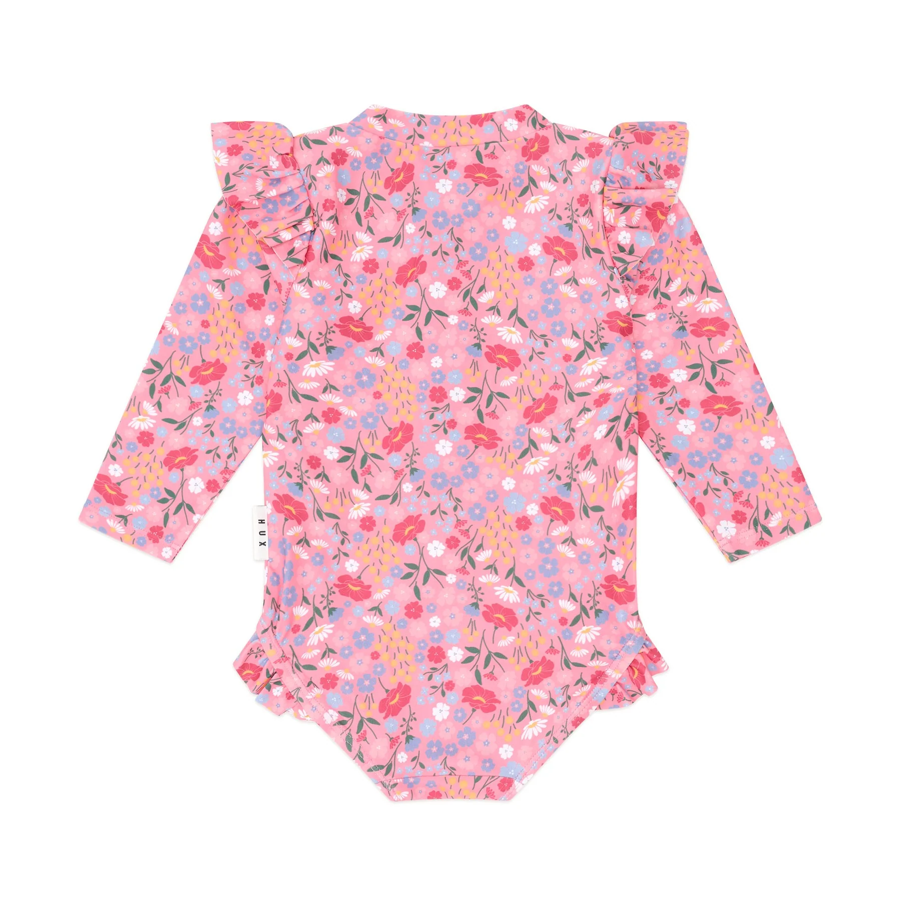 Vintage Floral Frill Swimsuit - Image 5
