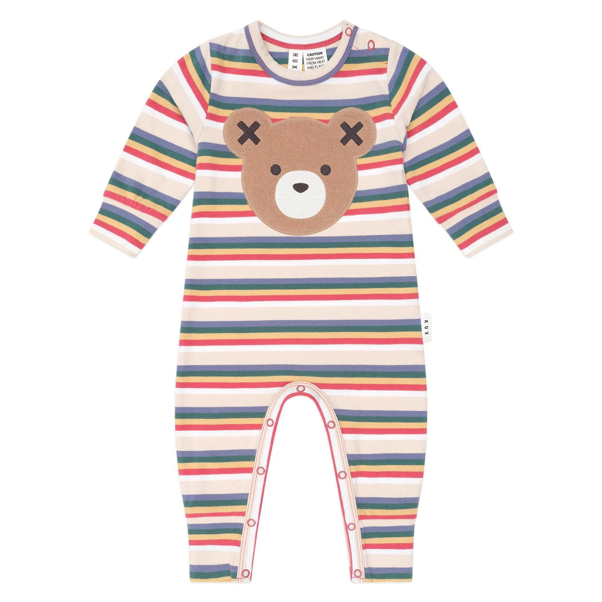 Vintage Stripe Huxbear Romper