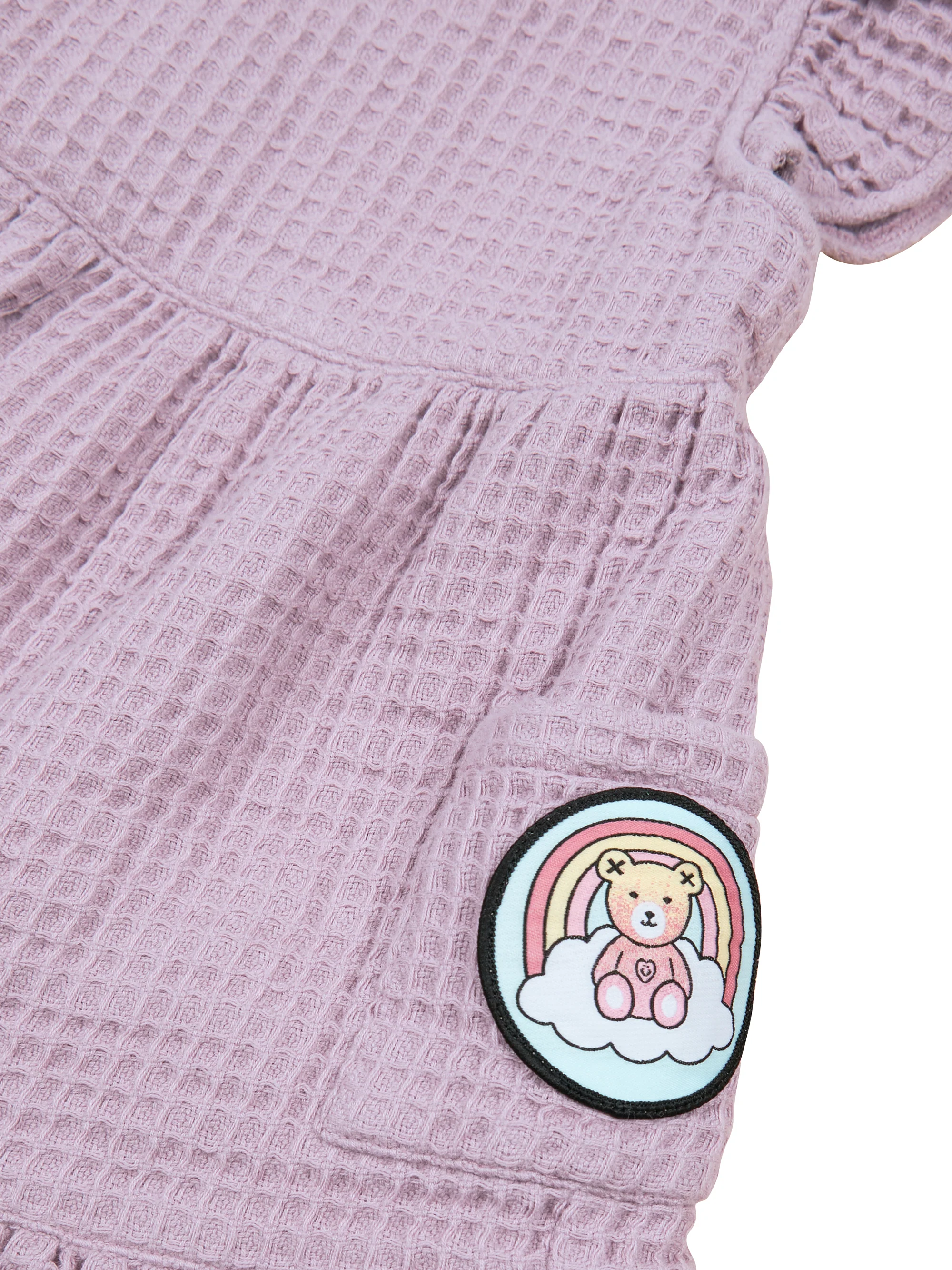 Huxbaby Waffle Frill Pinafore Dress - Image 3