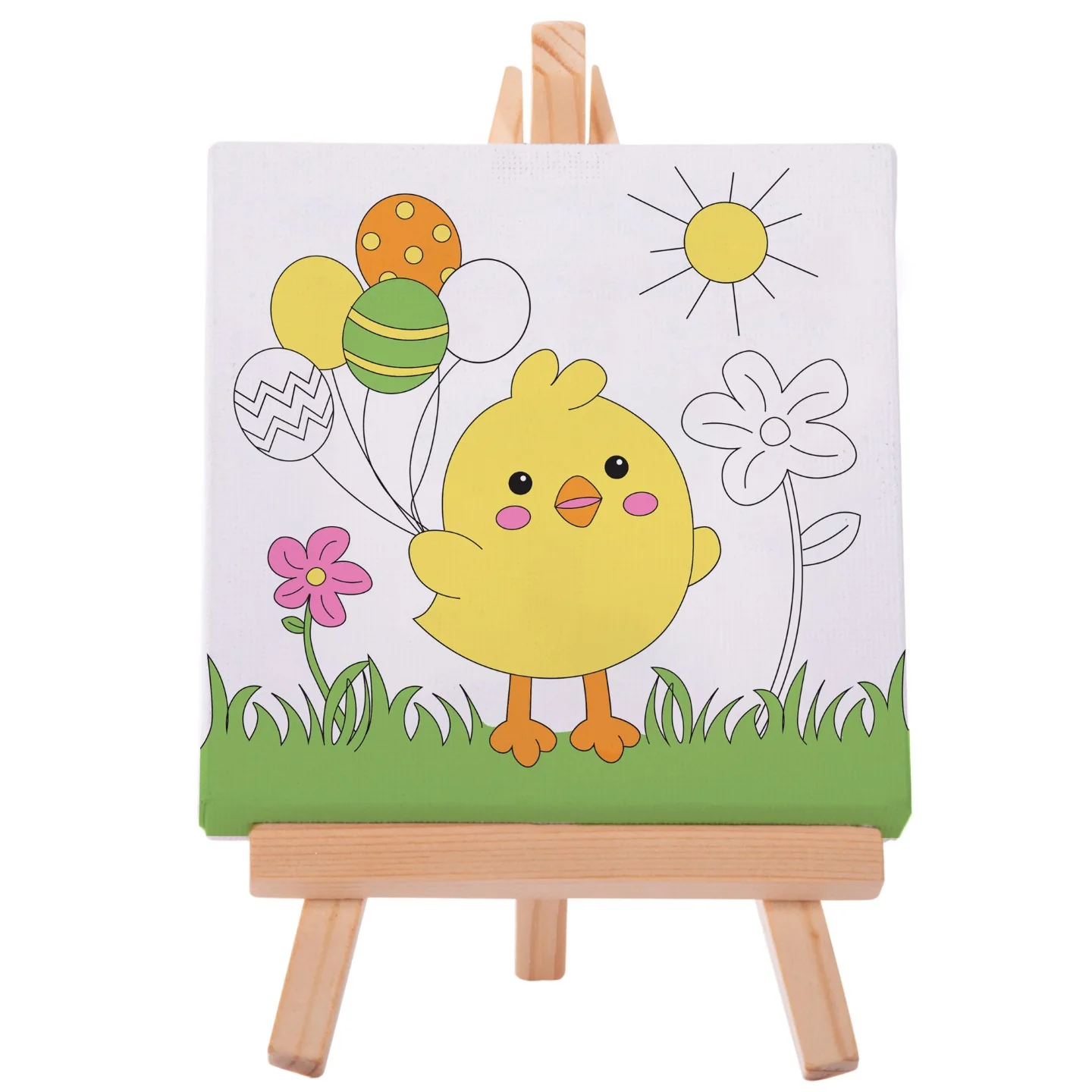 Canvas Art Set Chicks & Bunnies - Assorted - Image 3