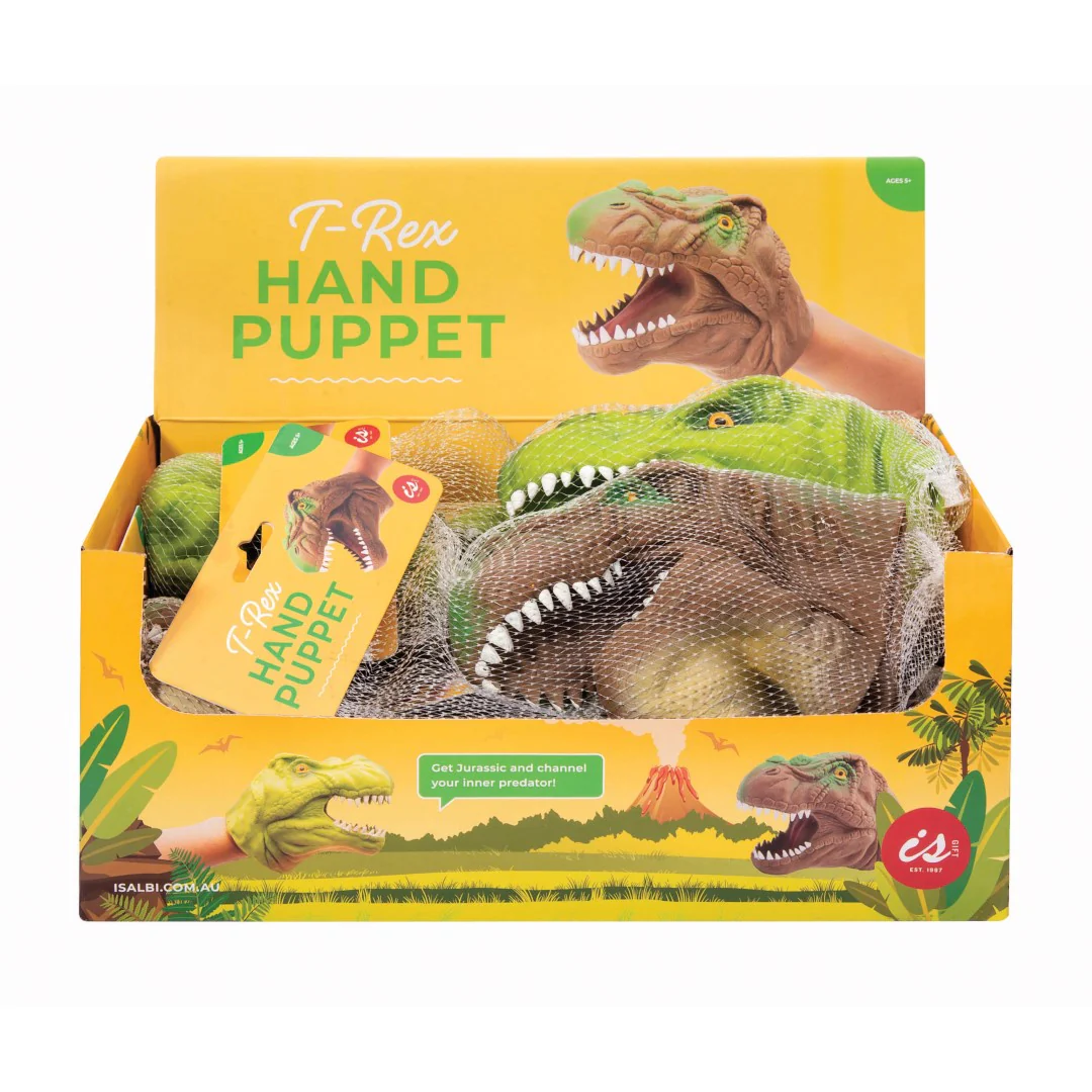 T-Rex Hand Puppet - Assorted - Image 3