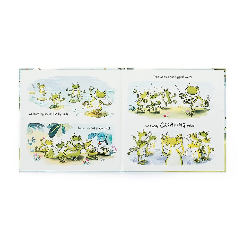 Jellycat A Fantastic Day For Finnegan Frog Book - Image 2