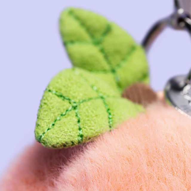 Jellycat Amuseables Peach Bag Charm - Image 2