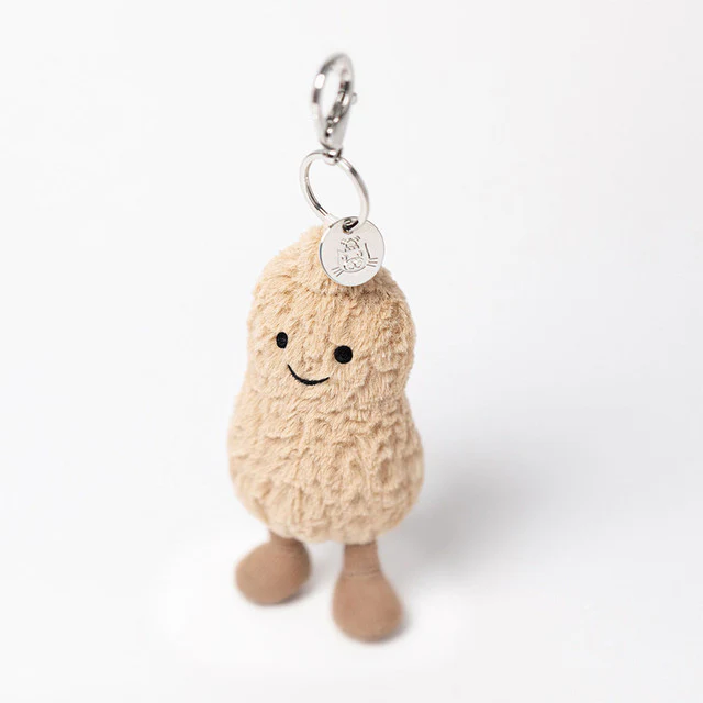 Jellycat Amuseables Peanut Bag Charm - Image 2