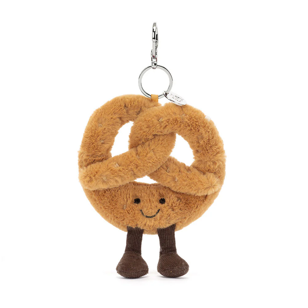 Jellycat Amuseables Pretzel Bag Charm - Image 4