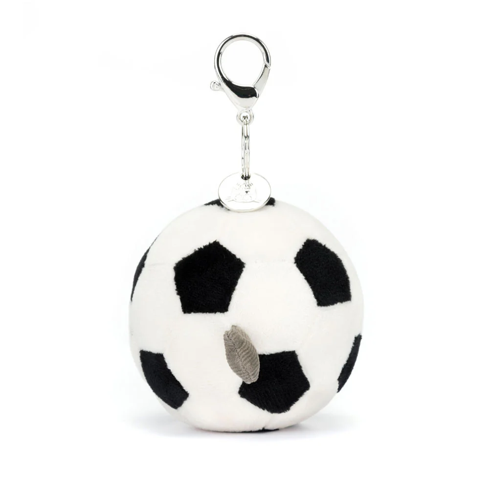 Jellycat Amuseables Sports Football Bag Charm - Image 2