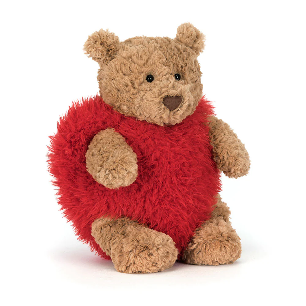 Jellycat Bartholomew Bear Heartthrob - Image 2