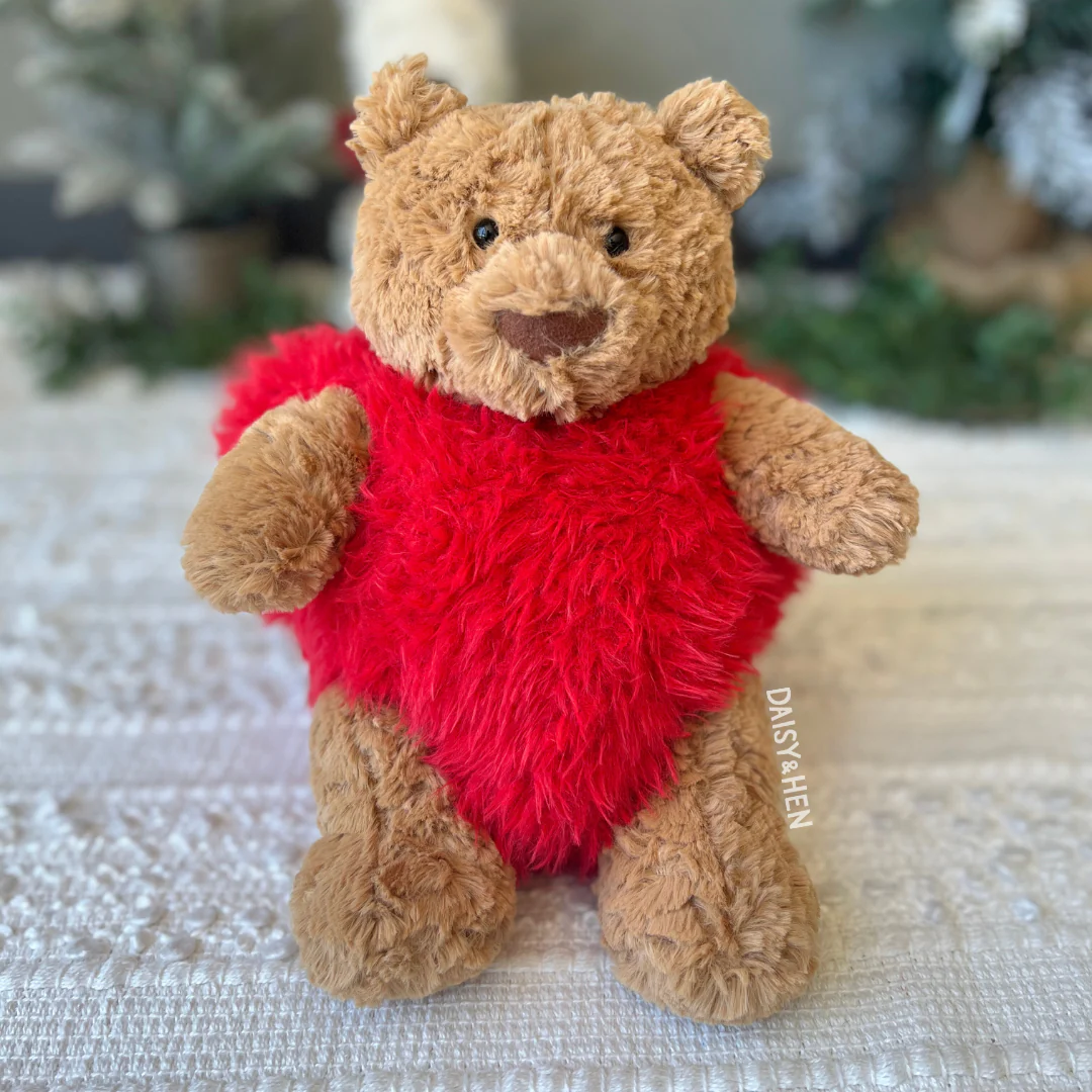 Jellycat Bartholomew Bear Heartthrob - Image 6