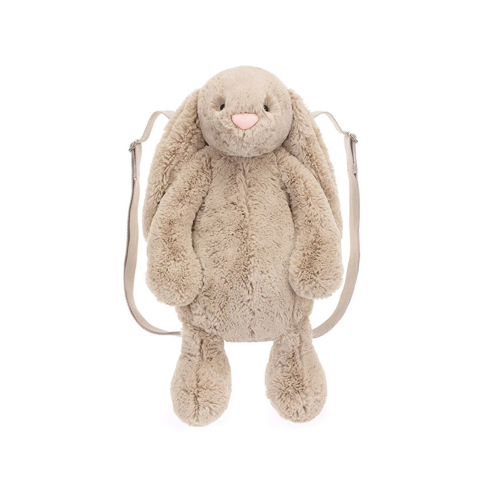 Jellycat Bashful Bashful Bunny Backpack - Beige - Image 4