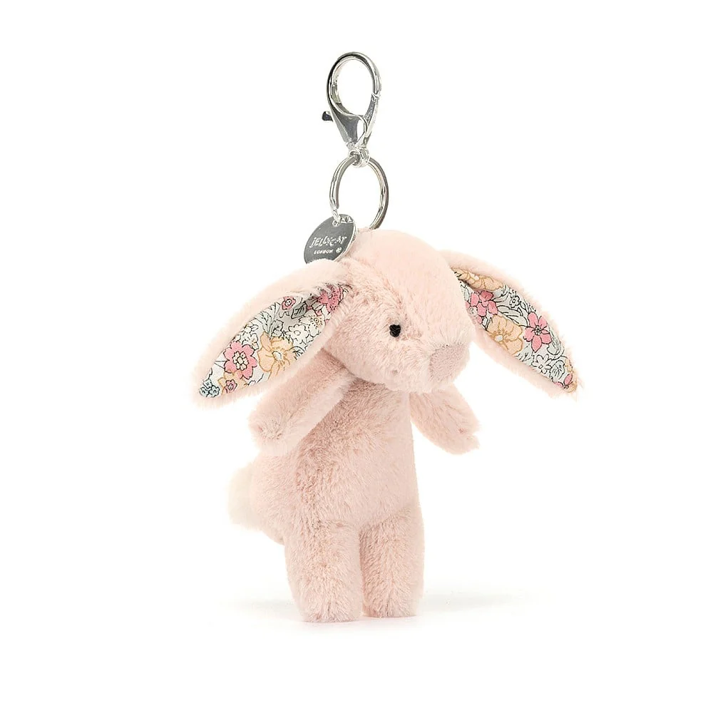 Jellycat Bashful Blossom Bunny Blush Bag Charm - Image 4