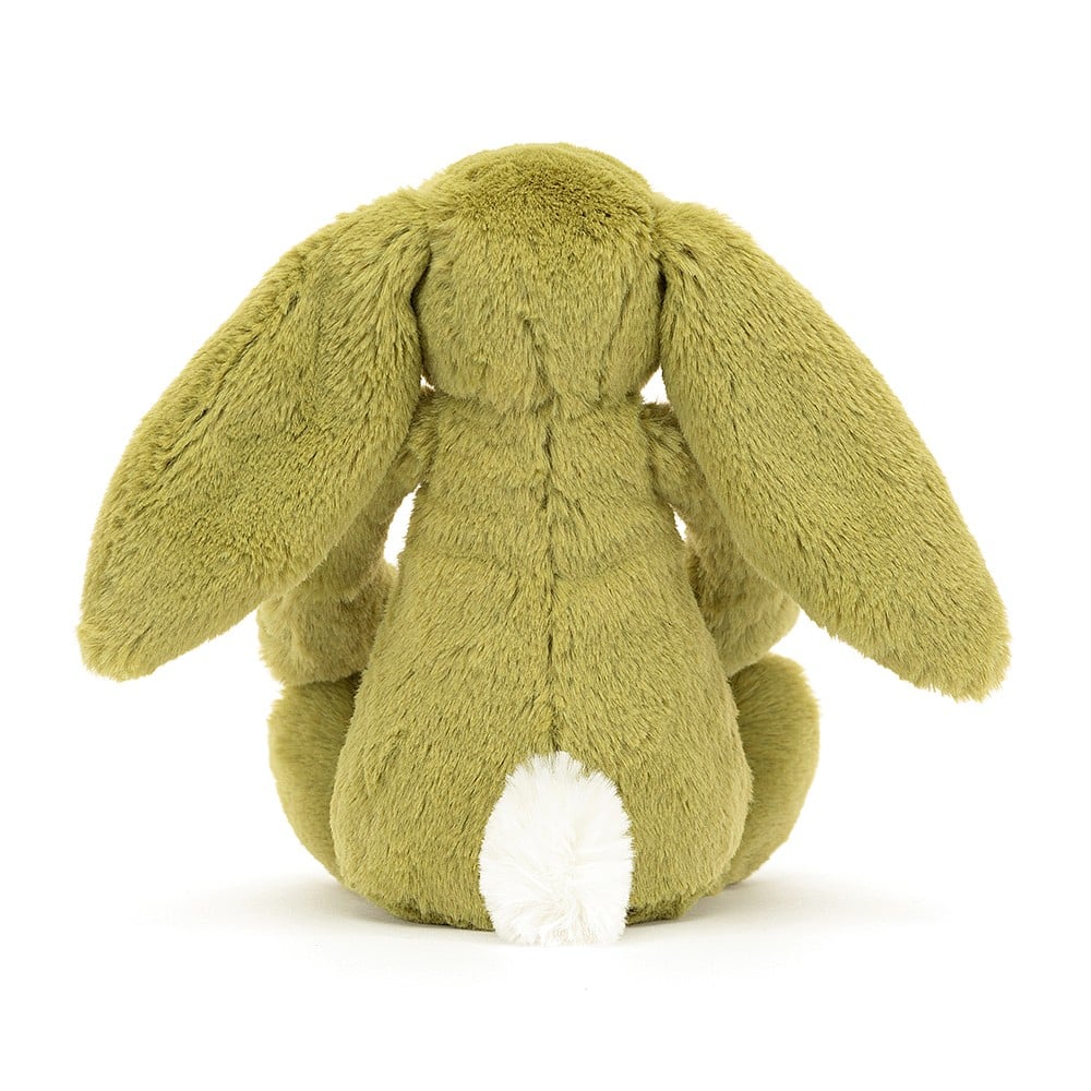 Jellycat Bashful Bunny Small - Moss - Image 3