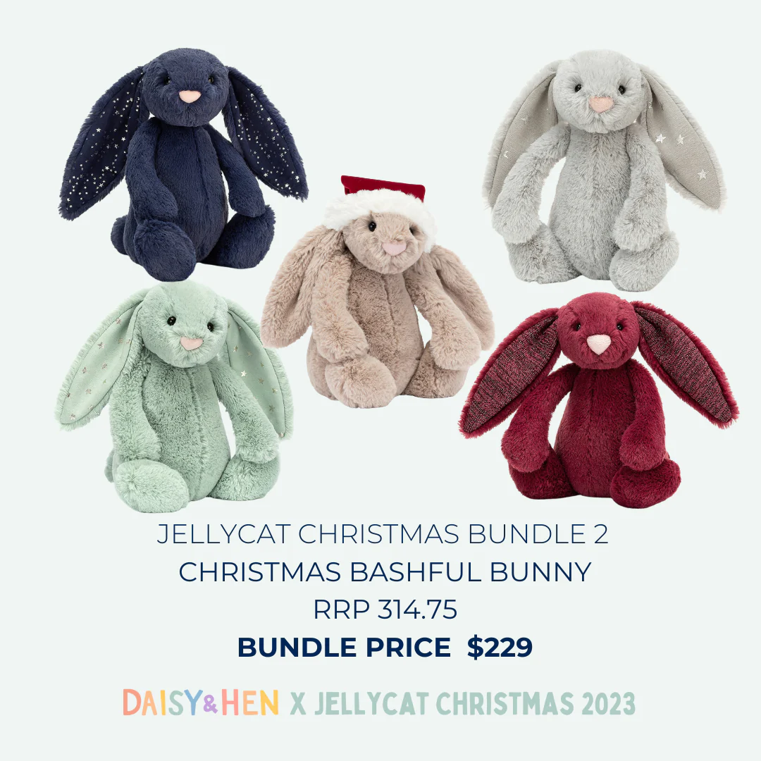 Christmas Bashful Bunny Bundle - MEDIUM