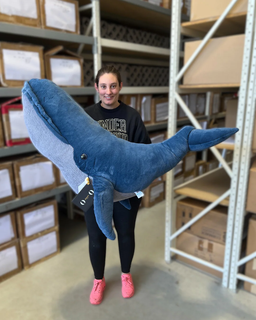 Jellycat Gilbert The Great Blue Whale Gigantic - Image 2