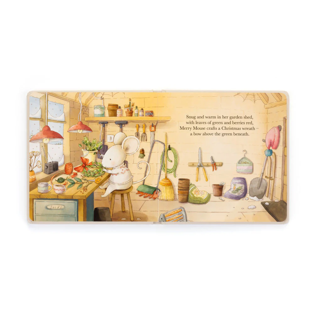 Jellycat Merry Mouse Book - Image 2