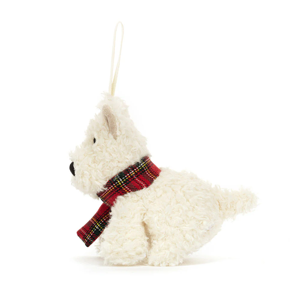 Jellycat Munro Scottie Dog Decoration - Image 2