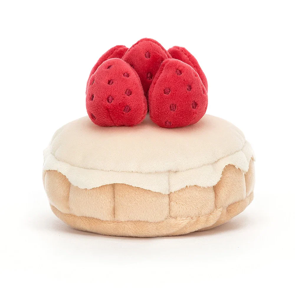 Jellycat Pretty Patisserie Tarte Aux Fraises - Image 3