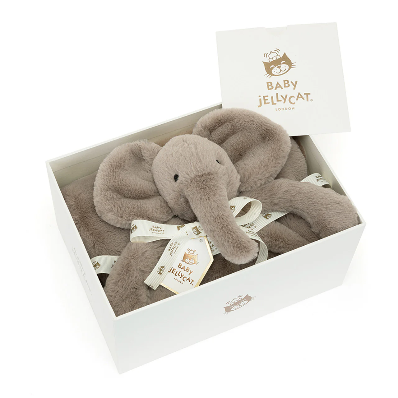 Jellycat Smudge Elephant Blankie - Image 2