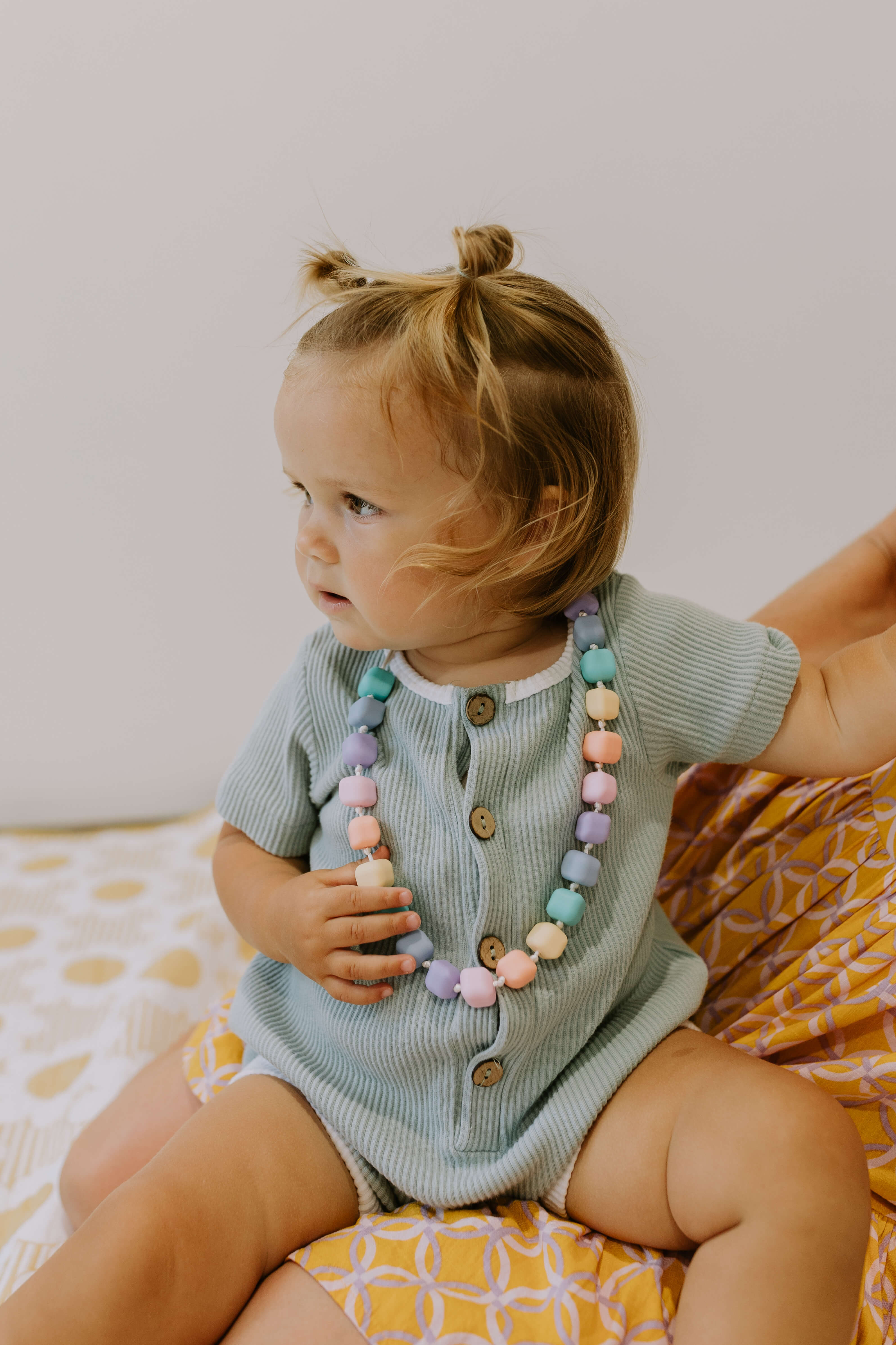 Princess & the Pea Necklace - Pastel Rainbow - Image 3