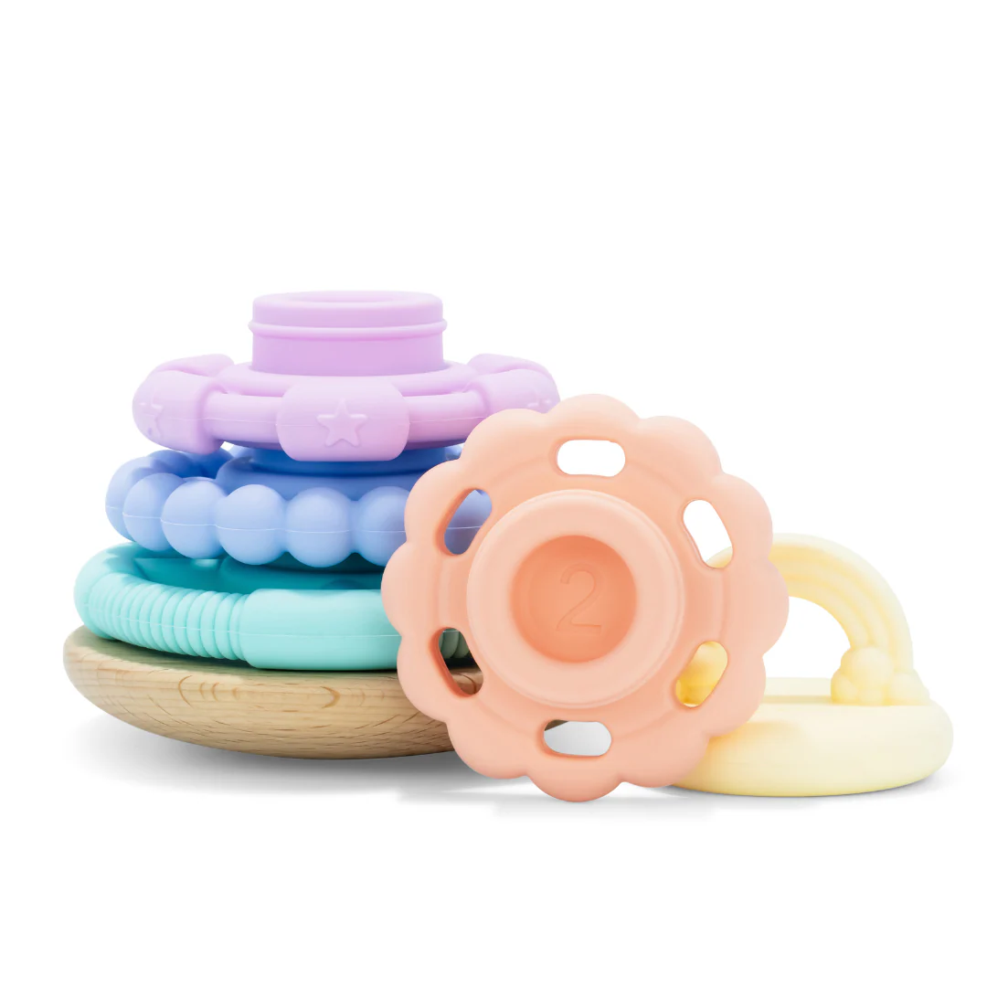 Rainbow Wobble Stacker - Pastel - Image 3