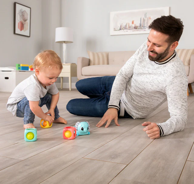 Lamaze Stack & Roll, Lock & Block - Image 3