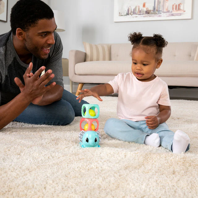 Lamaze Stack & Roll, Lock & Block - Image 4
