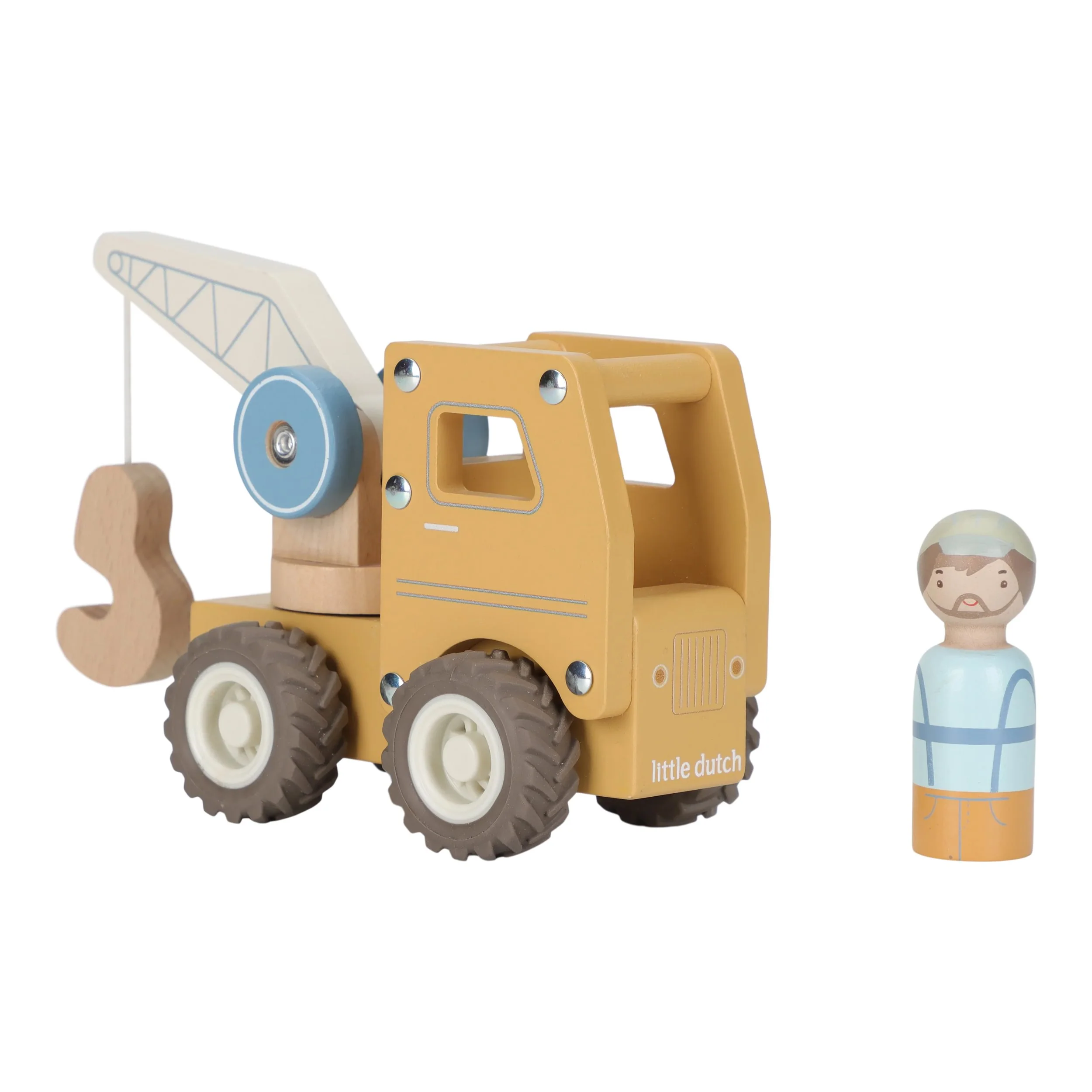 Wooden Crane Truck