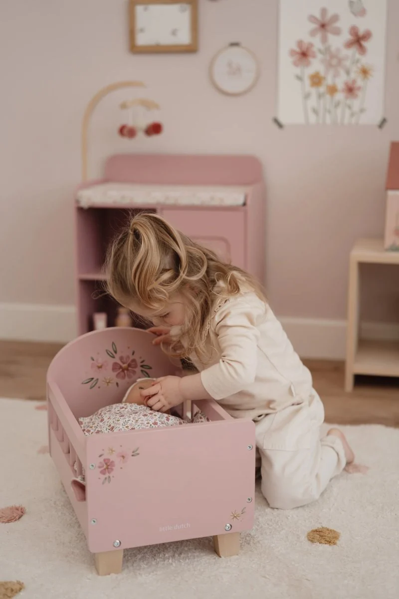 Doll Bed with Textiles - Image 7