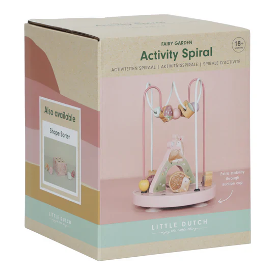 Fairy Garden Wooden Activity Spiral Large - Image 4
