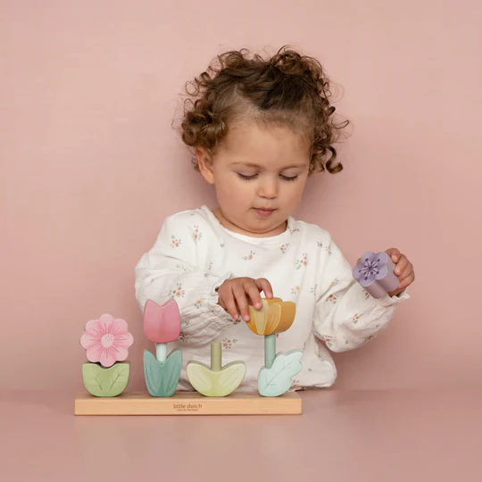 Fairy Garden Stacking Puzzle Flower - Image 3