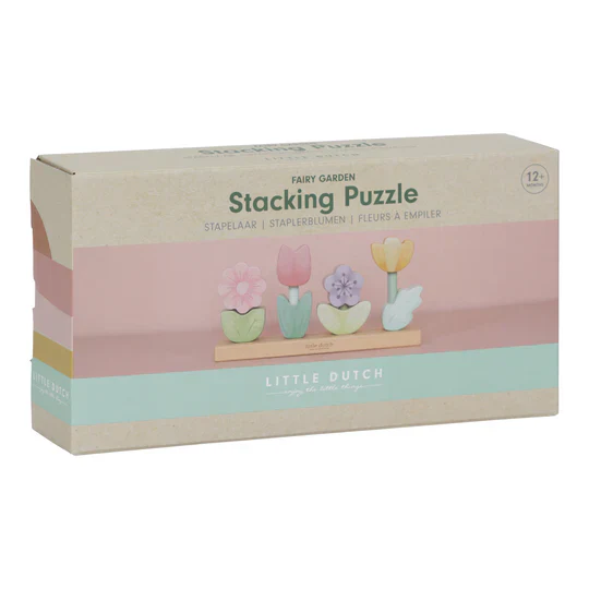 Fairy Garden Stacking Puzzle Flower - Image 6