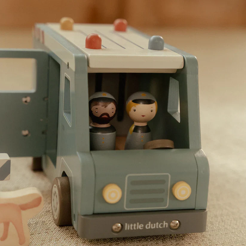 Wooden Police Van - Image 7