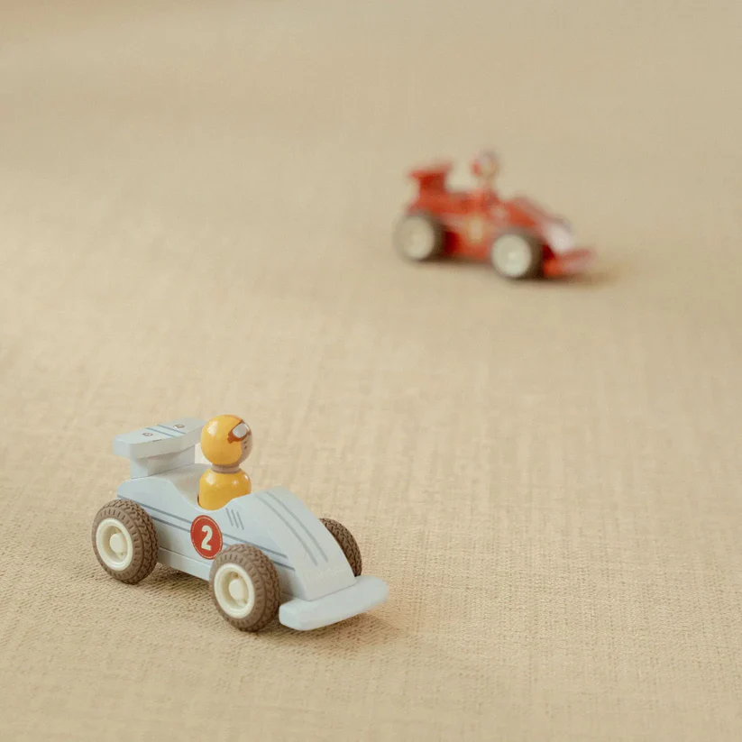 Wooden Pullback Race Cars - Image 4