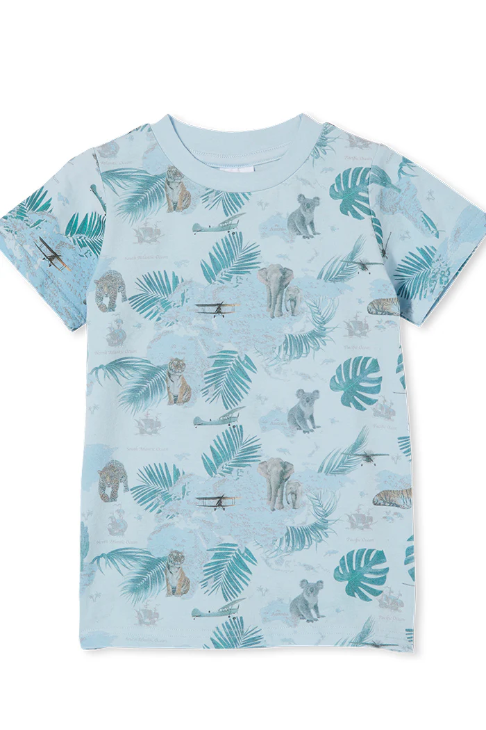 Milky Around The World Tee - Image 3