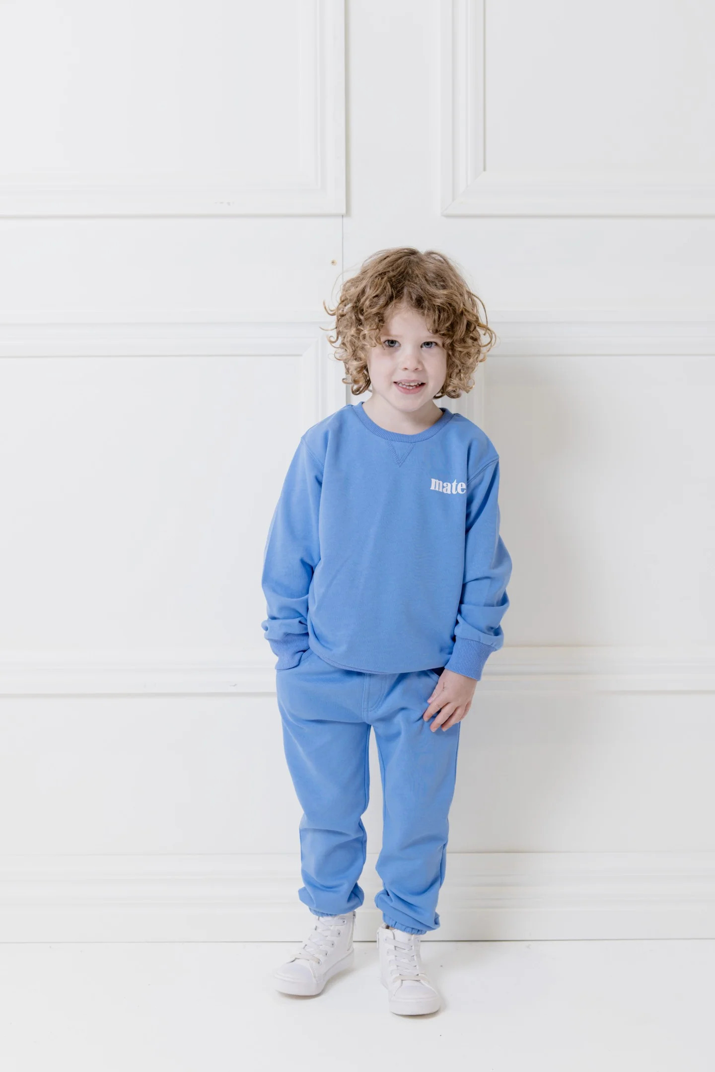 Milky Blue Track Pant - Image 2