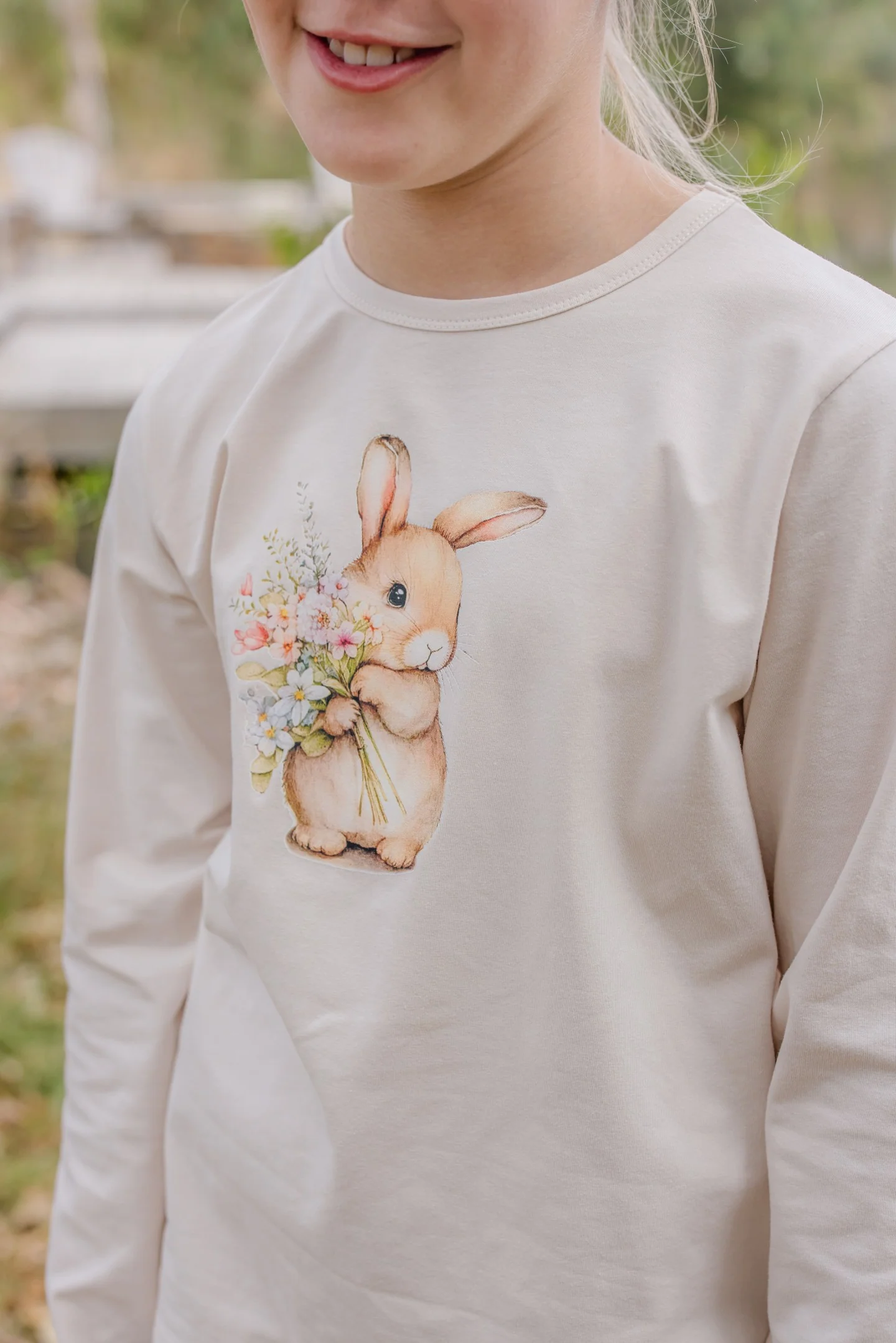 Bunny Bouquet Tee - Image 2