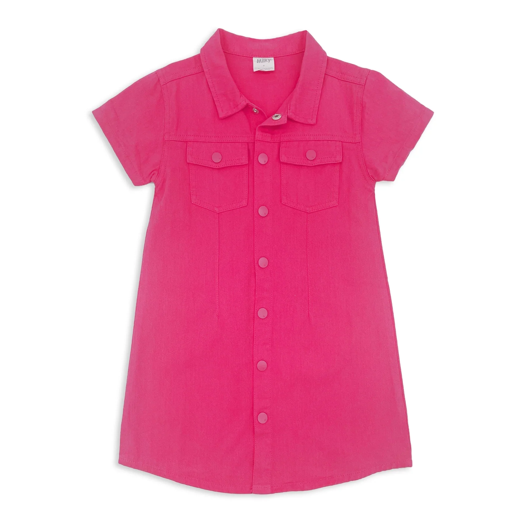 Denim Dress Pink