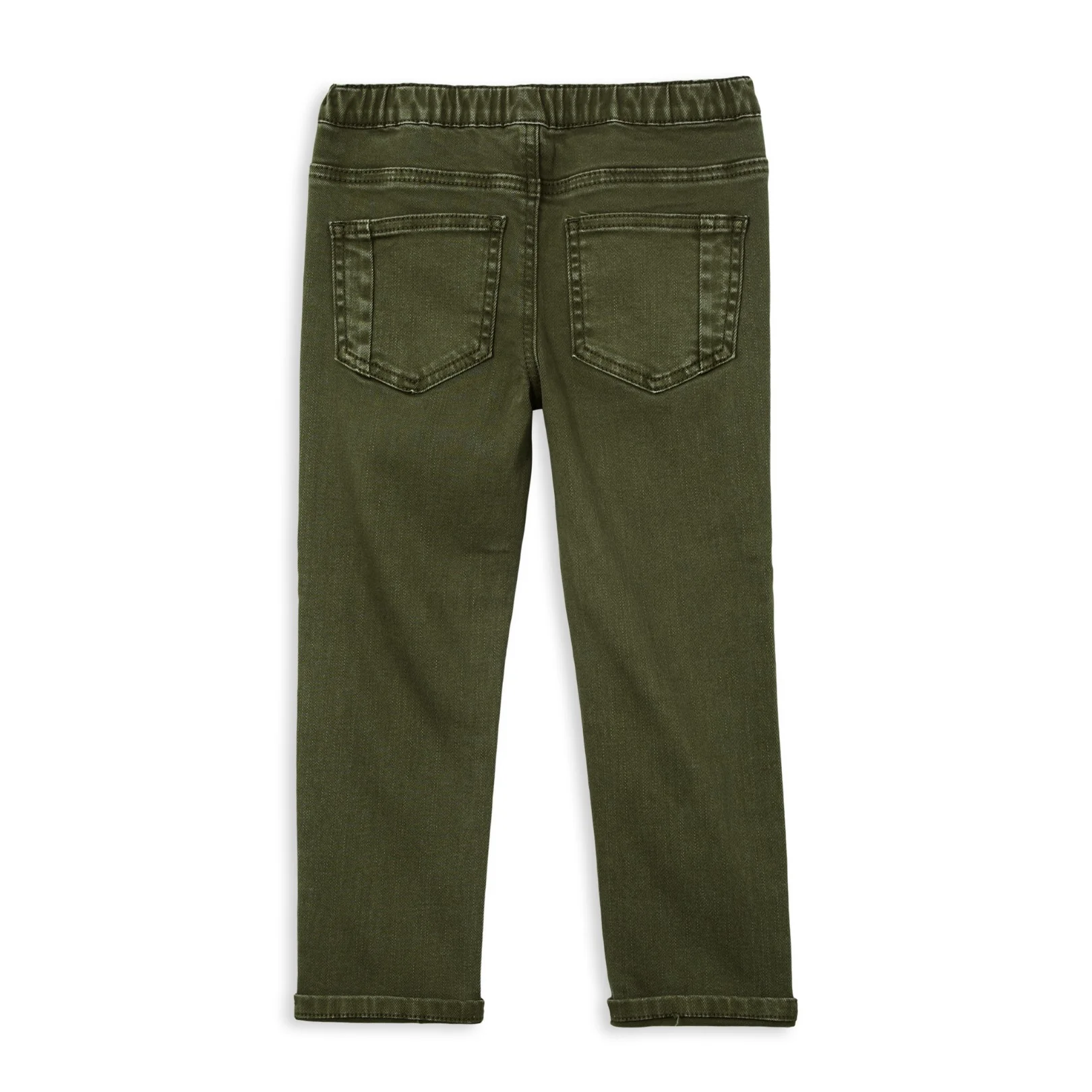 Milky Denim Jean - Green - Image 4
