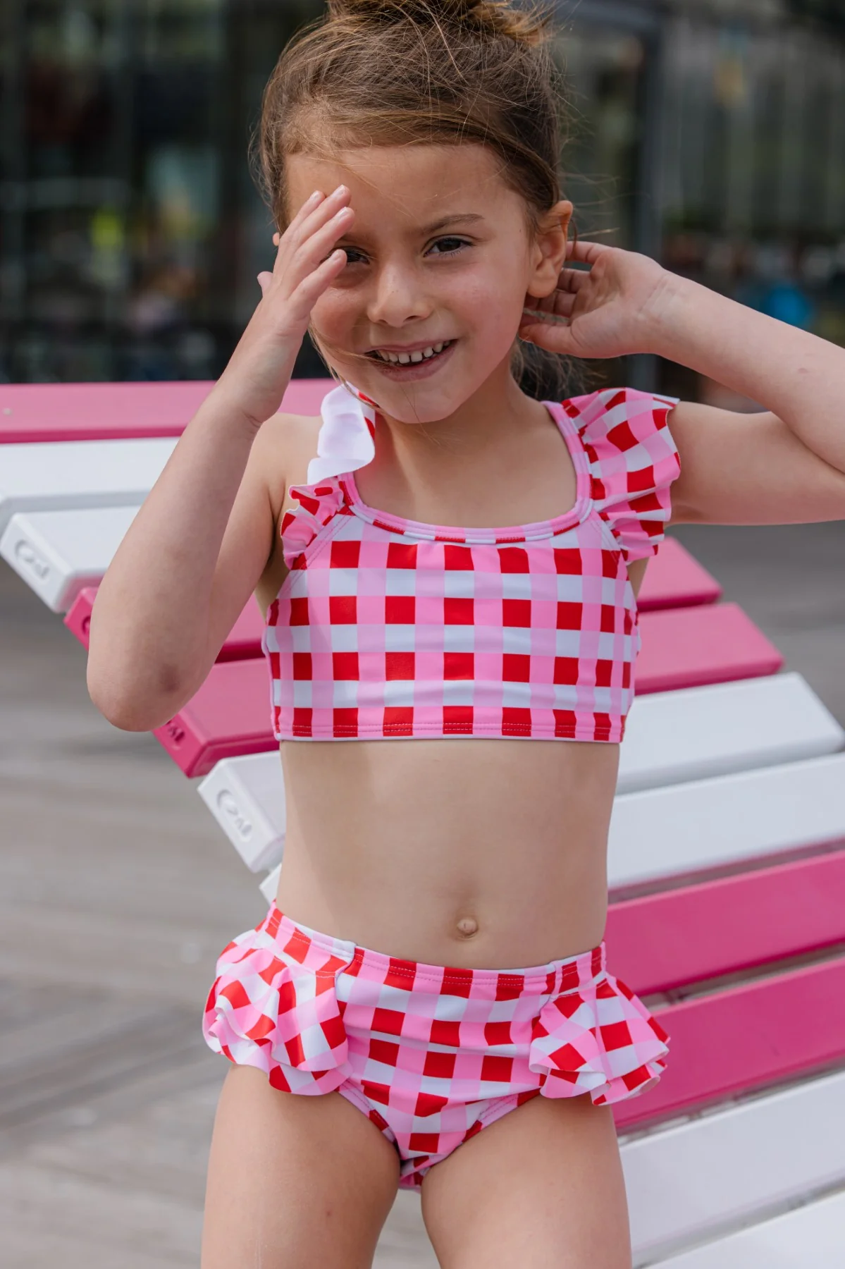 Lollipop Check Bikini - Image 2