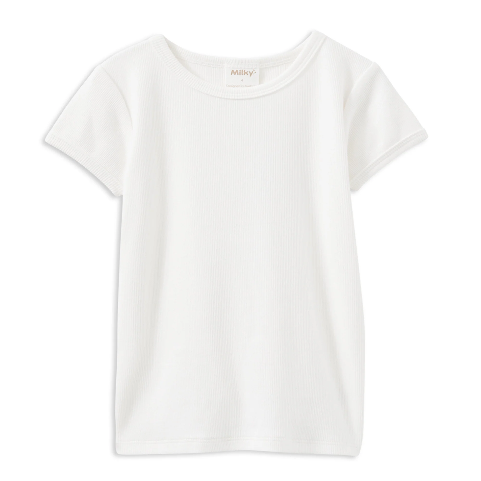 Rib Tee White