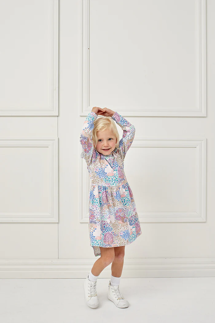 Hi Lo Dress - Patchwork - Image 2