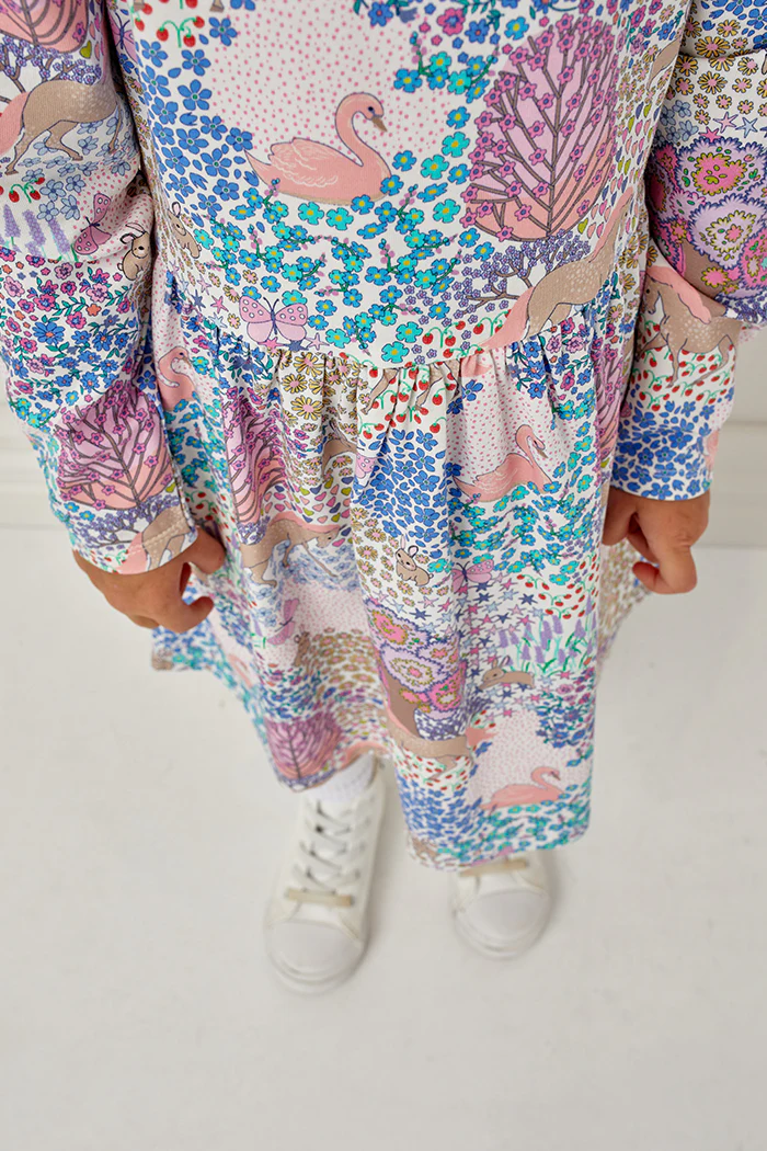 Hi Lo Dress - Patchwork - Image 3