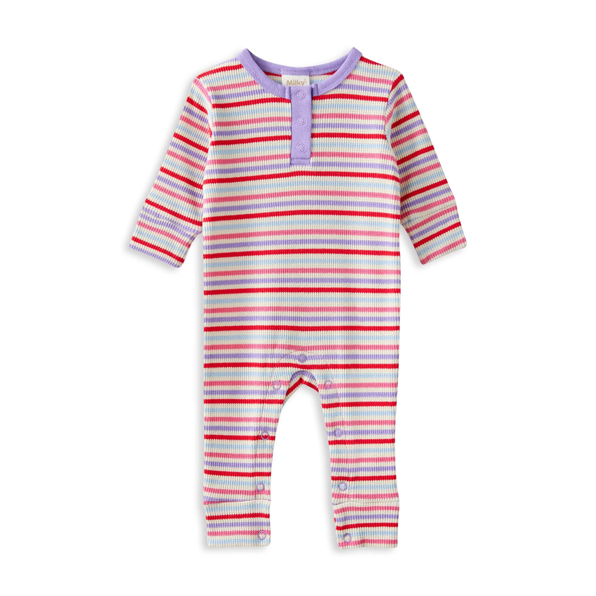 Jellybean Waffle Romper