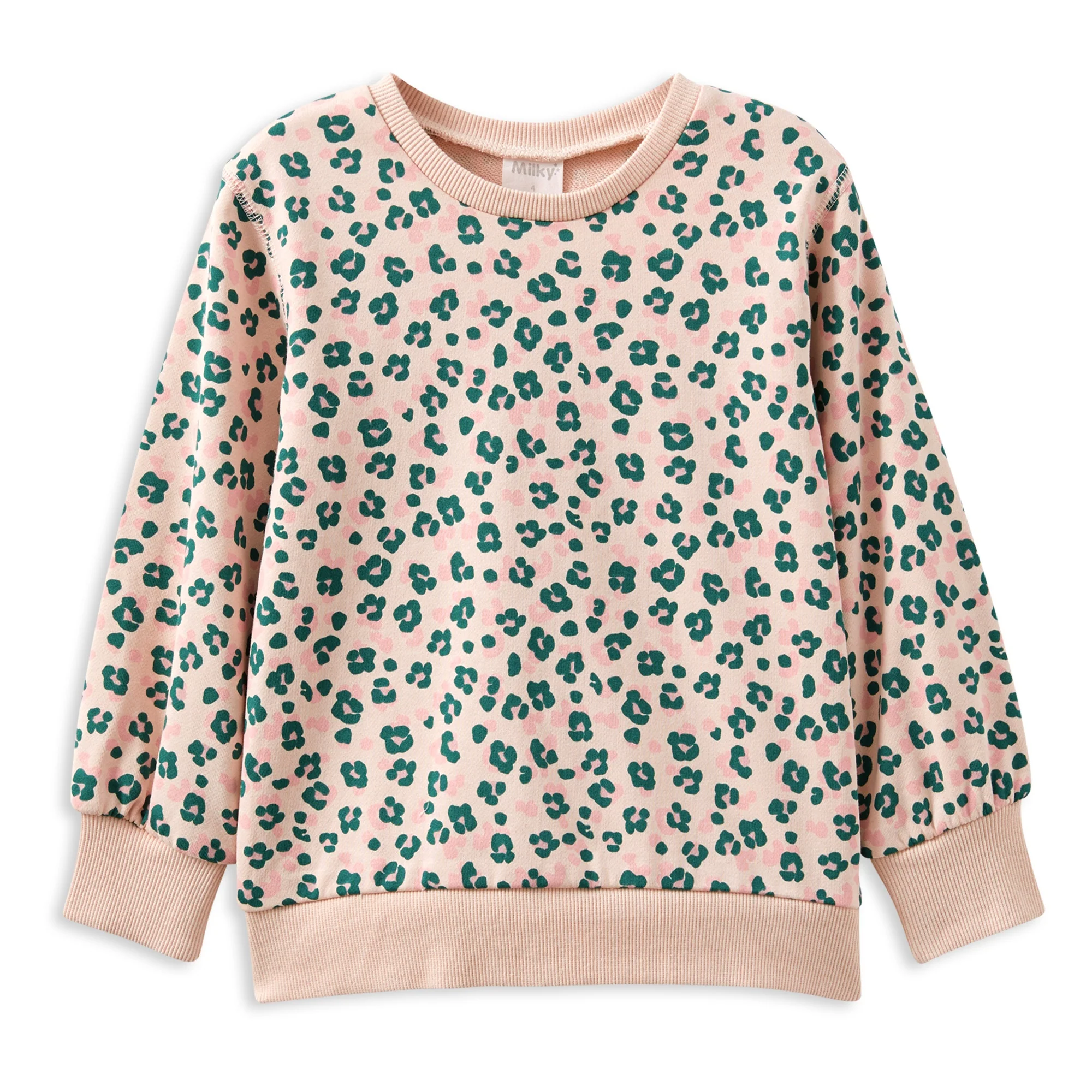 Leopard Fleece Sweat
