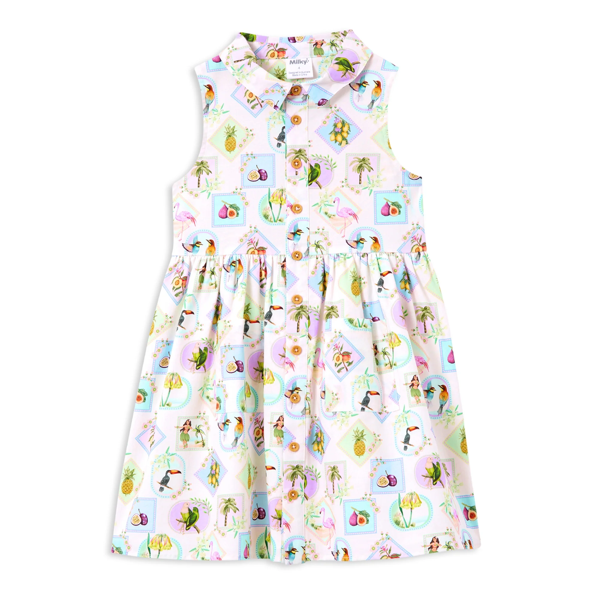 Milky Resort Dress